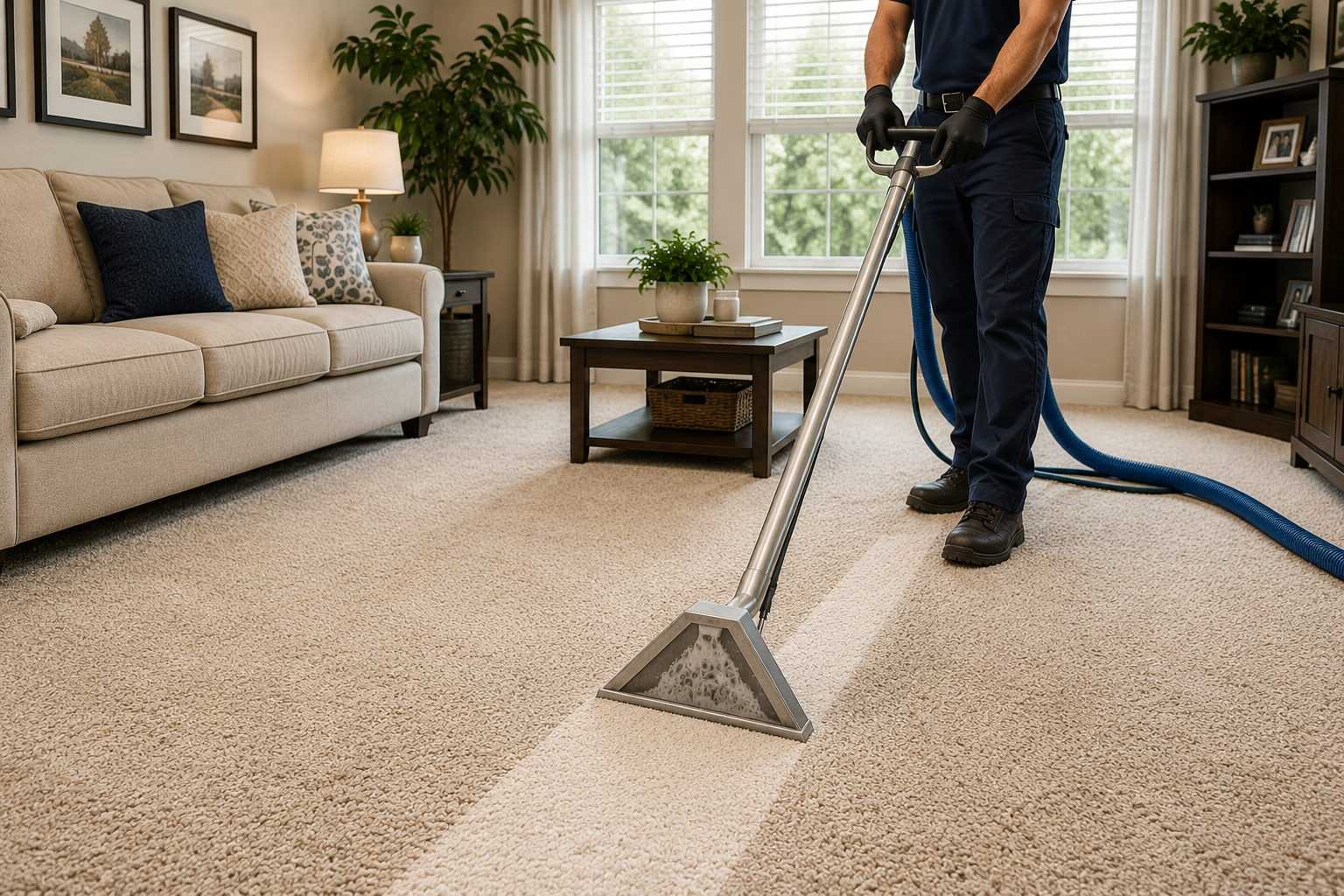 Carpet and upholstery cleaning restoration support