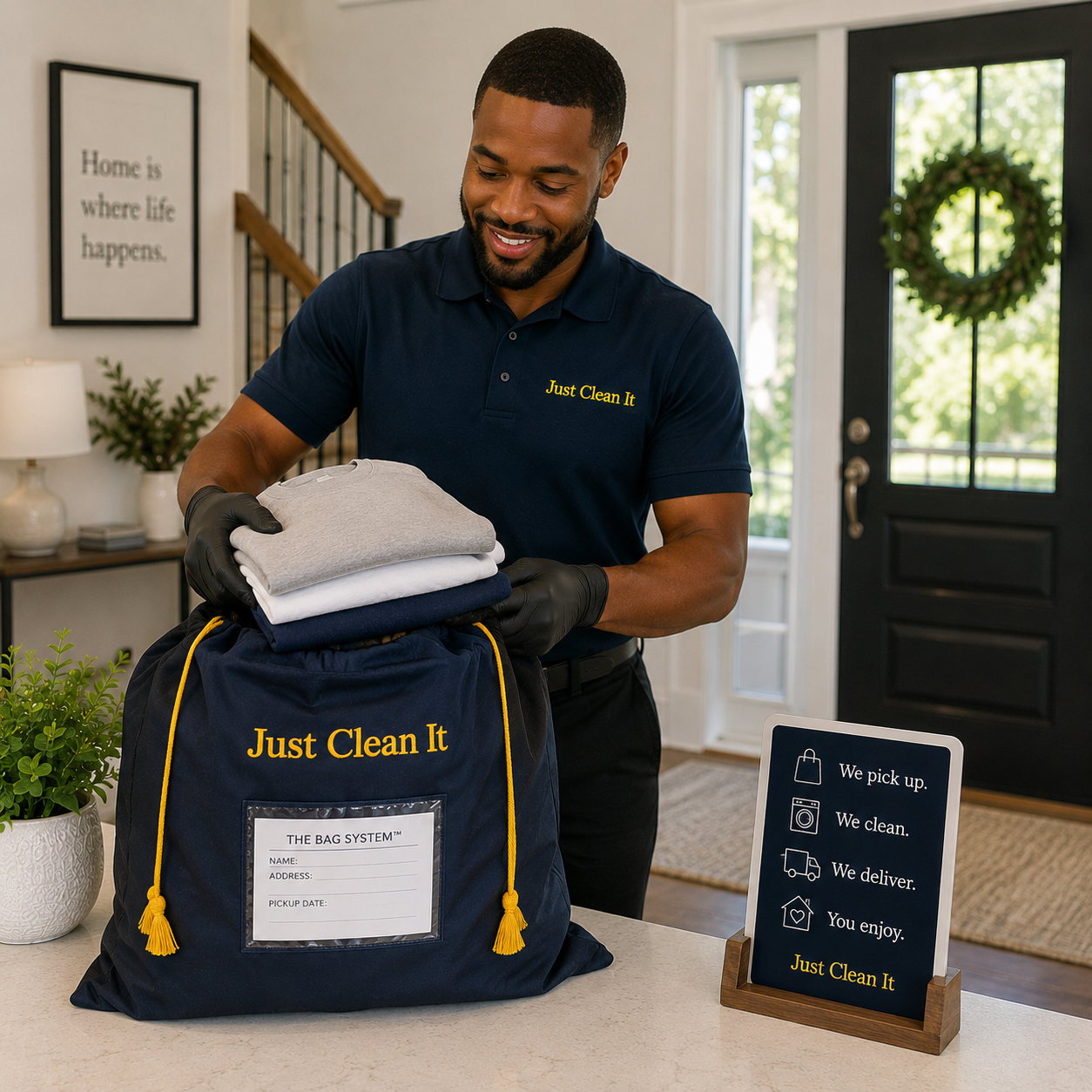 Laundry Pickup and Delivery