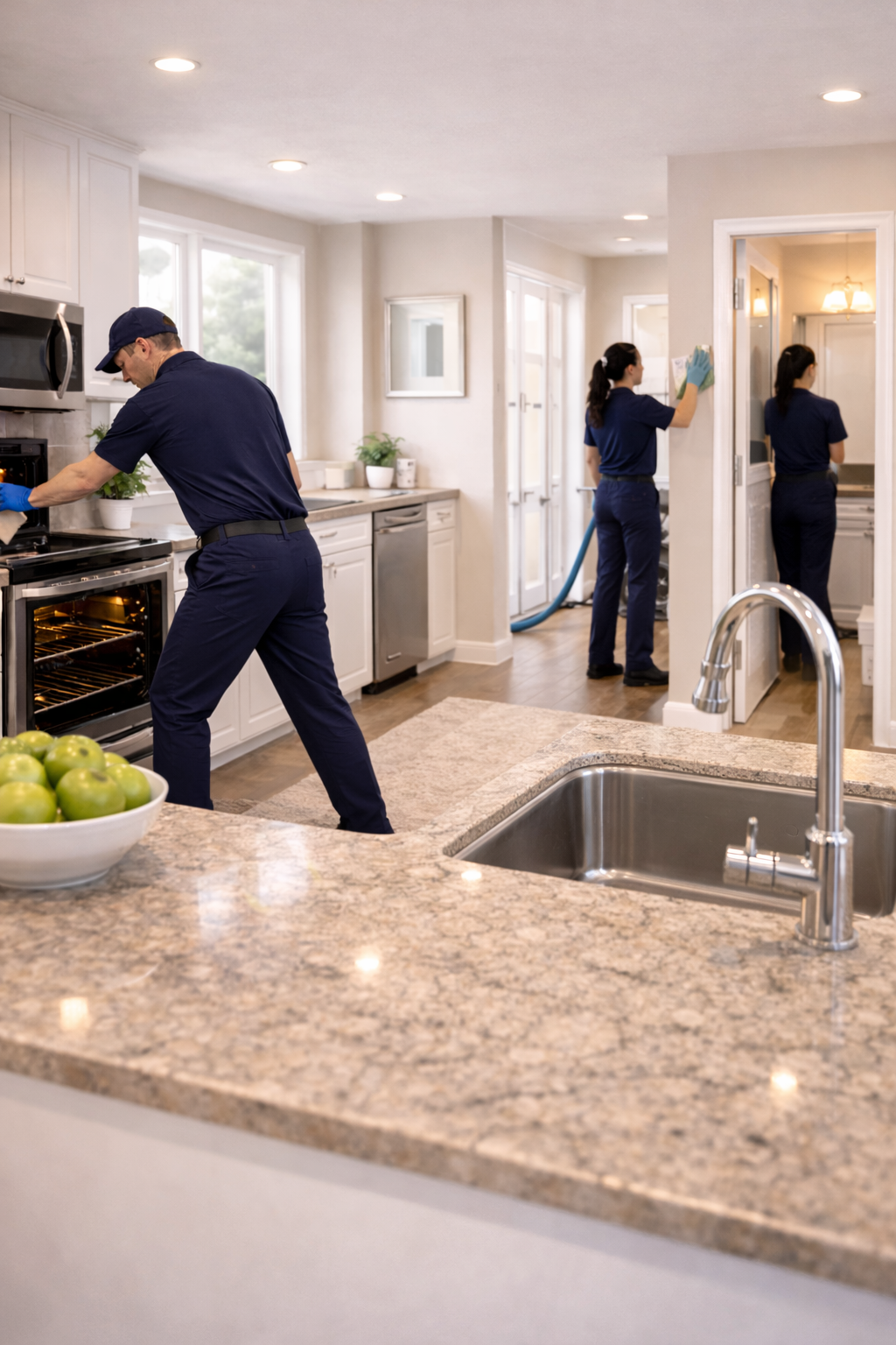 Lifestyle Coordinator overseeing professional move-in reset execution