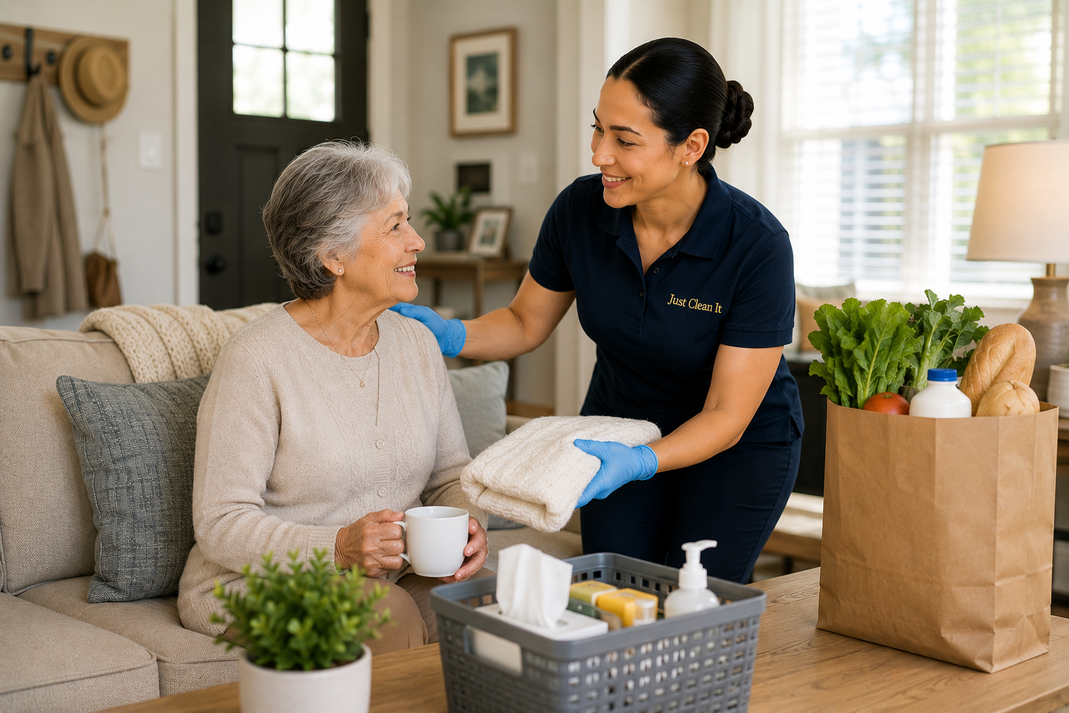 Home support for families and aging households