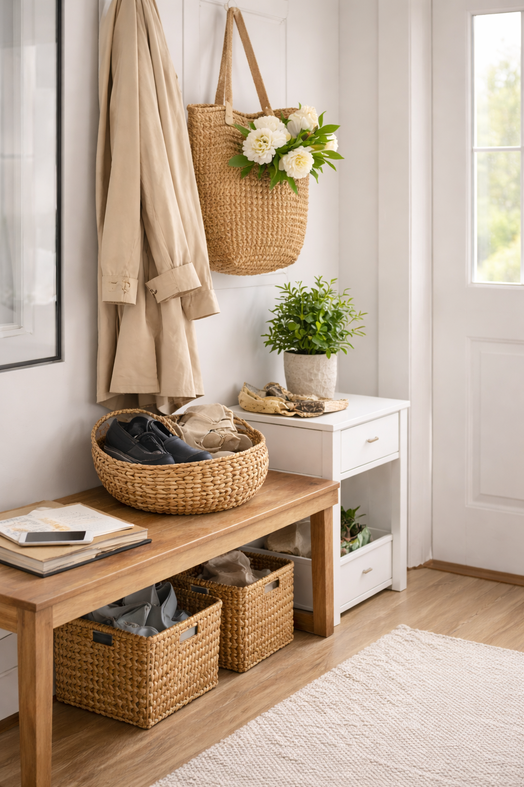 A calm, well-managed home environment representing structured lifestyle management