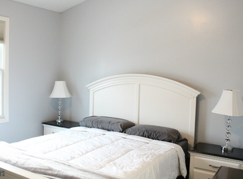 Bedroom after painting