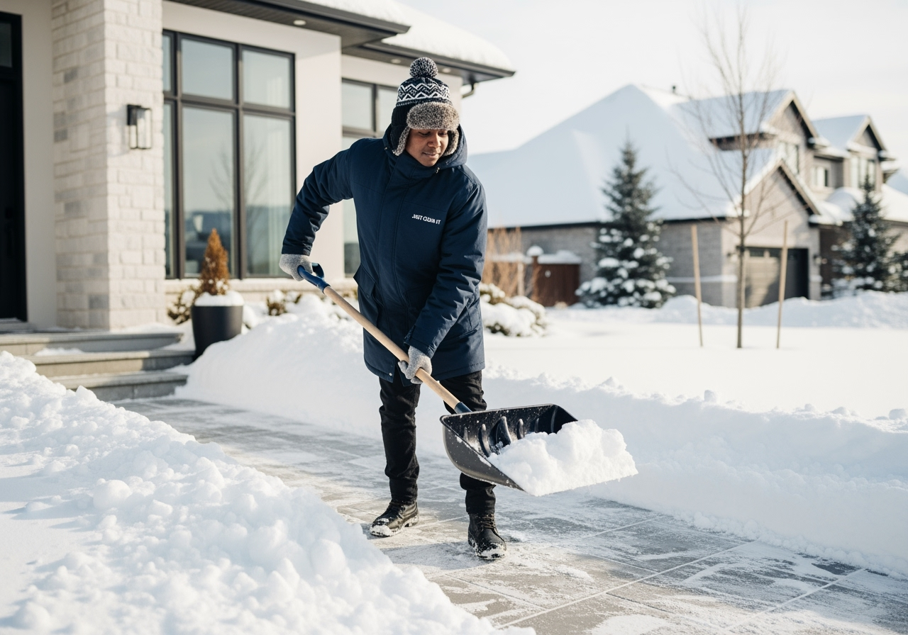 Snow removal service in Toronto and Scarborough - Just Clean It