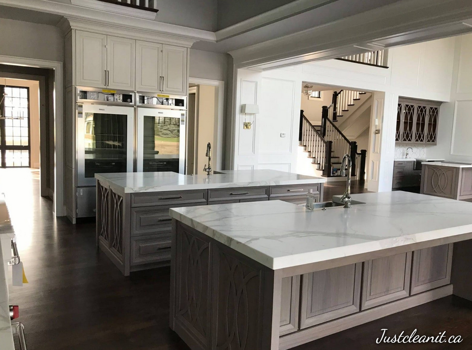 Luxury kitchen for open house
