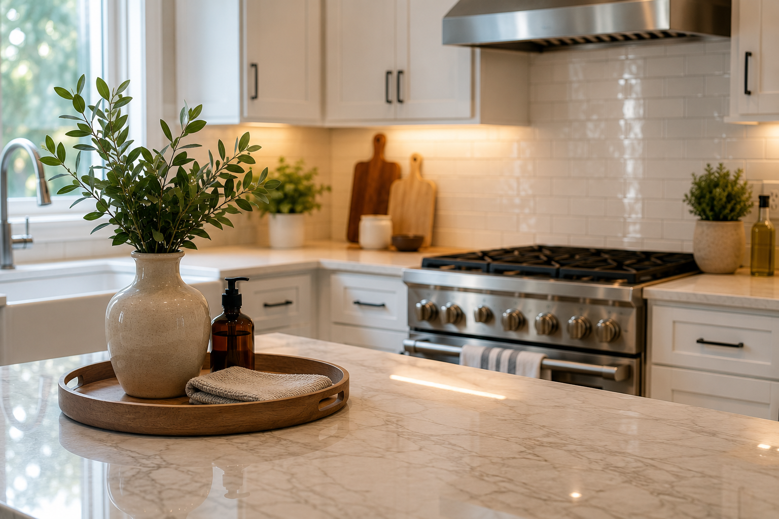 Environmental maintenance in a clean, well-managed kitchen