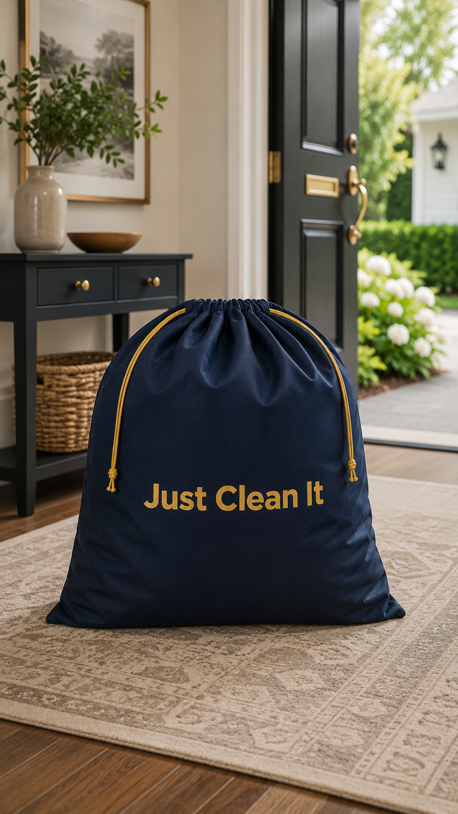 The Bag System laundry pickup and delivery service