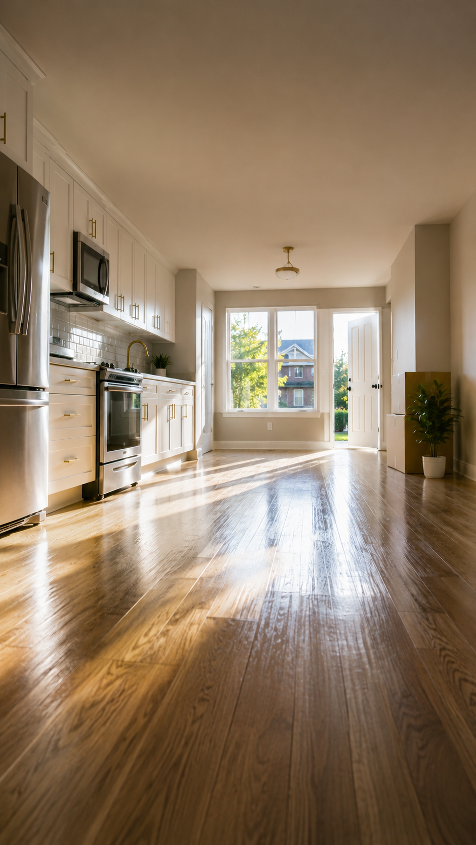 Move-in move-out cleaning reset before occupancy