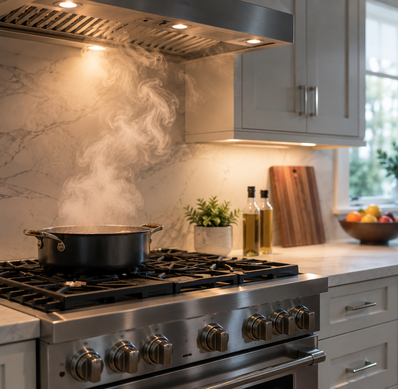 Cooking odours and kitchen ventilation concerns