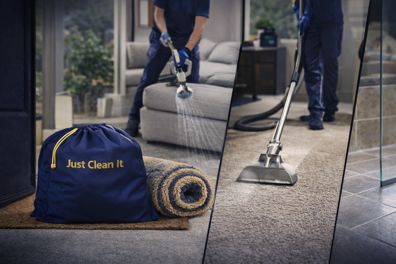 Lifestyle Enhancement services including upholstery, carpet cleaning, rug pickup and structured home care system