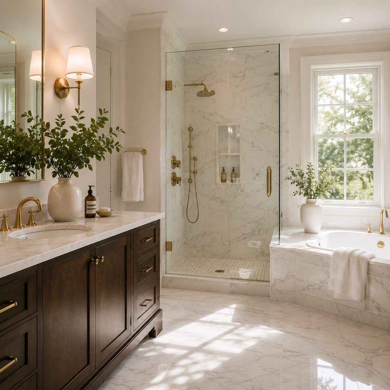 Deep cleaning bathroom reset in a Forest Hill home