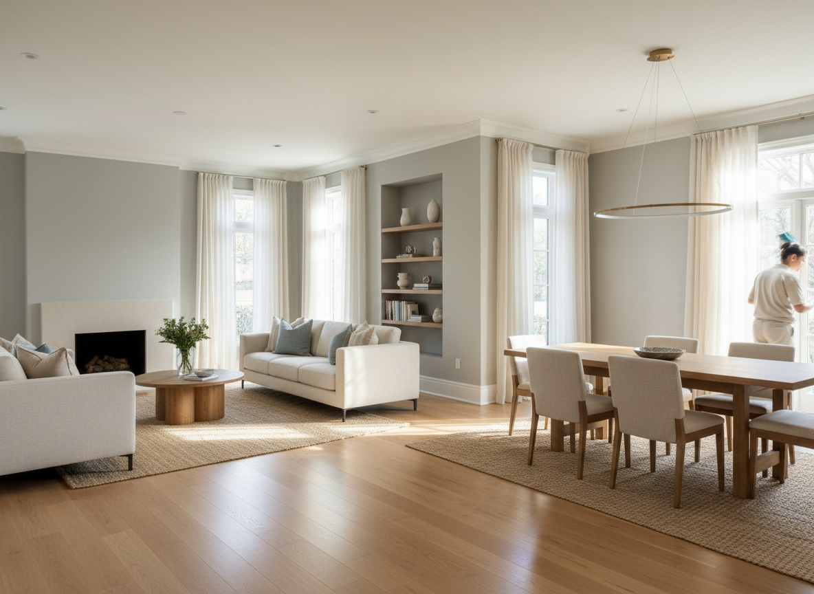 Environmental stabilization after post-renovation restoration