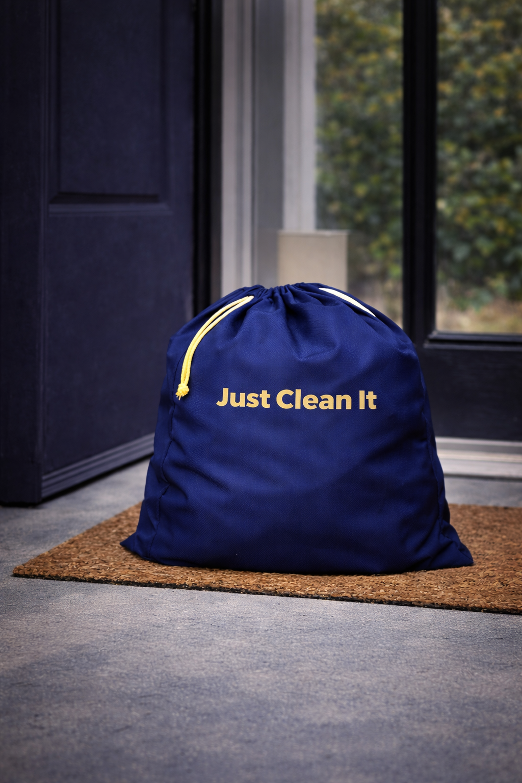 The Bag System Laundry Pickup at Doorway