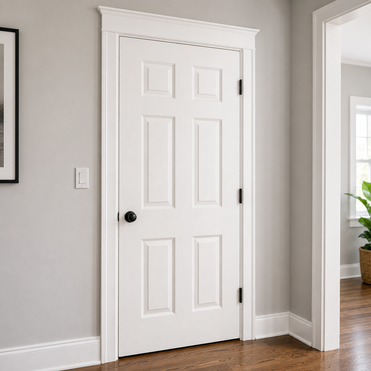 Doors and frames painting