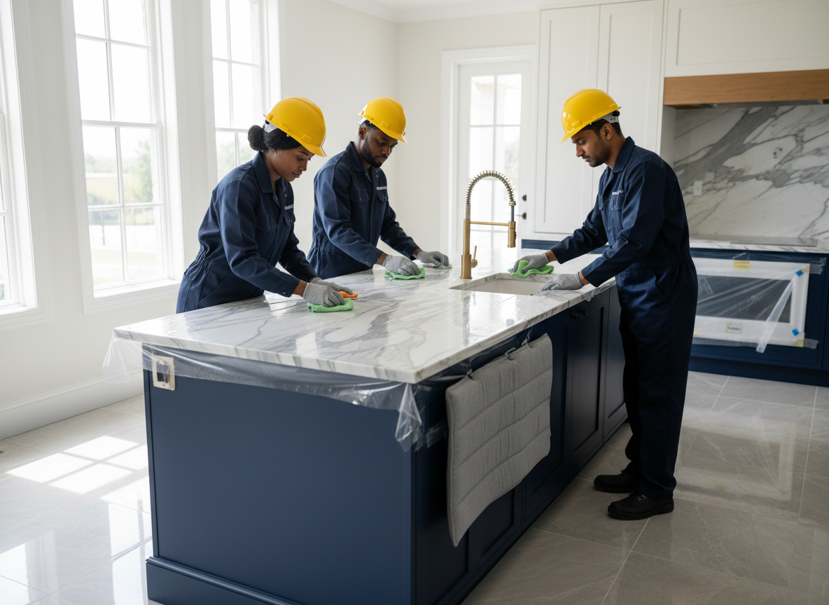 Surface exposure and protection after renovation