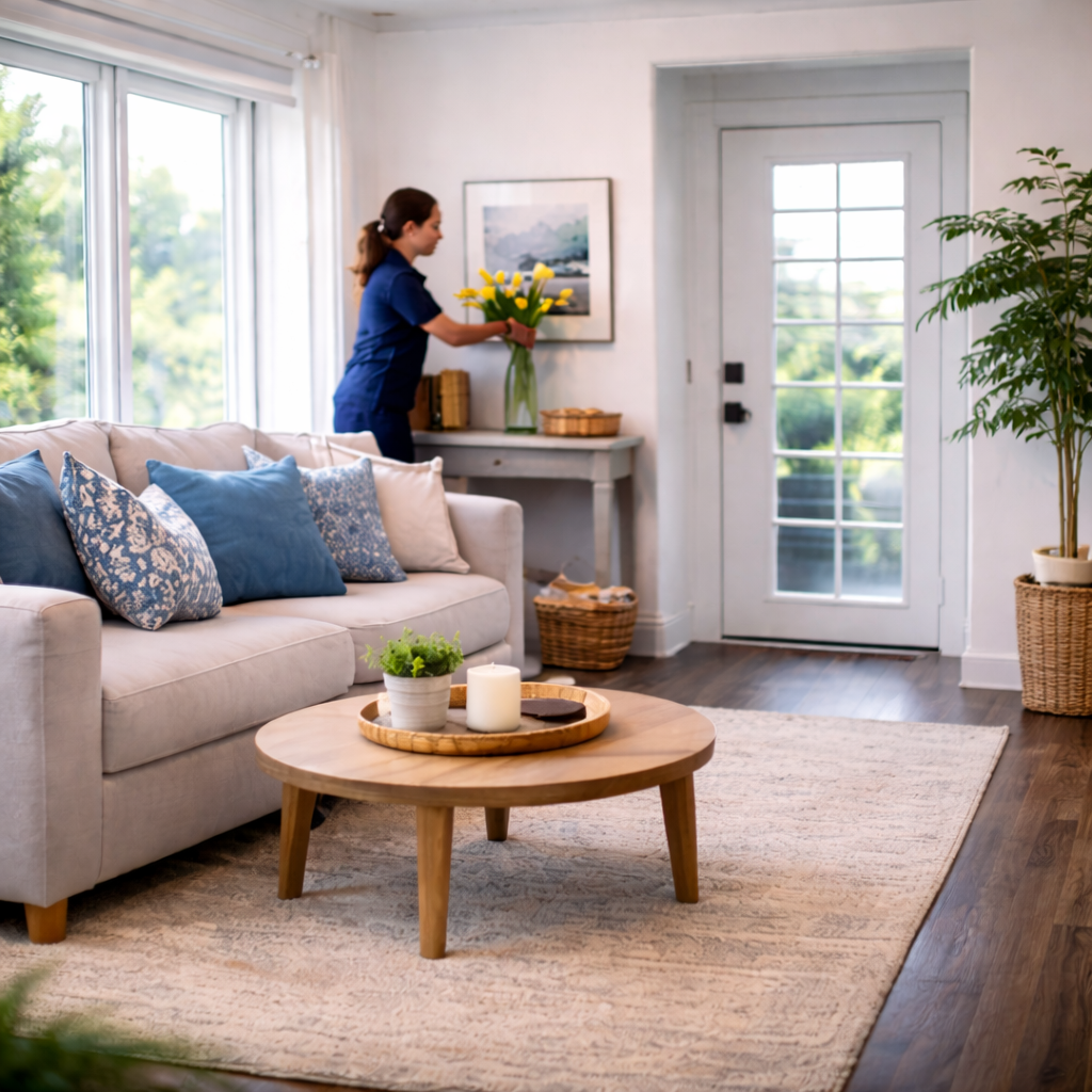 Deep cleaning reset restoring home condition