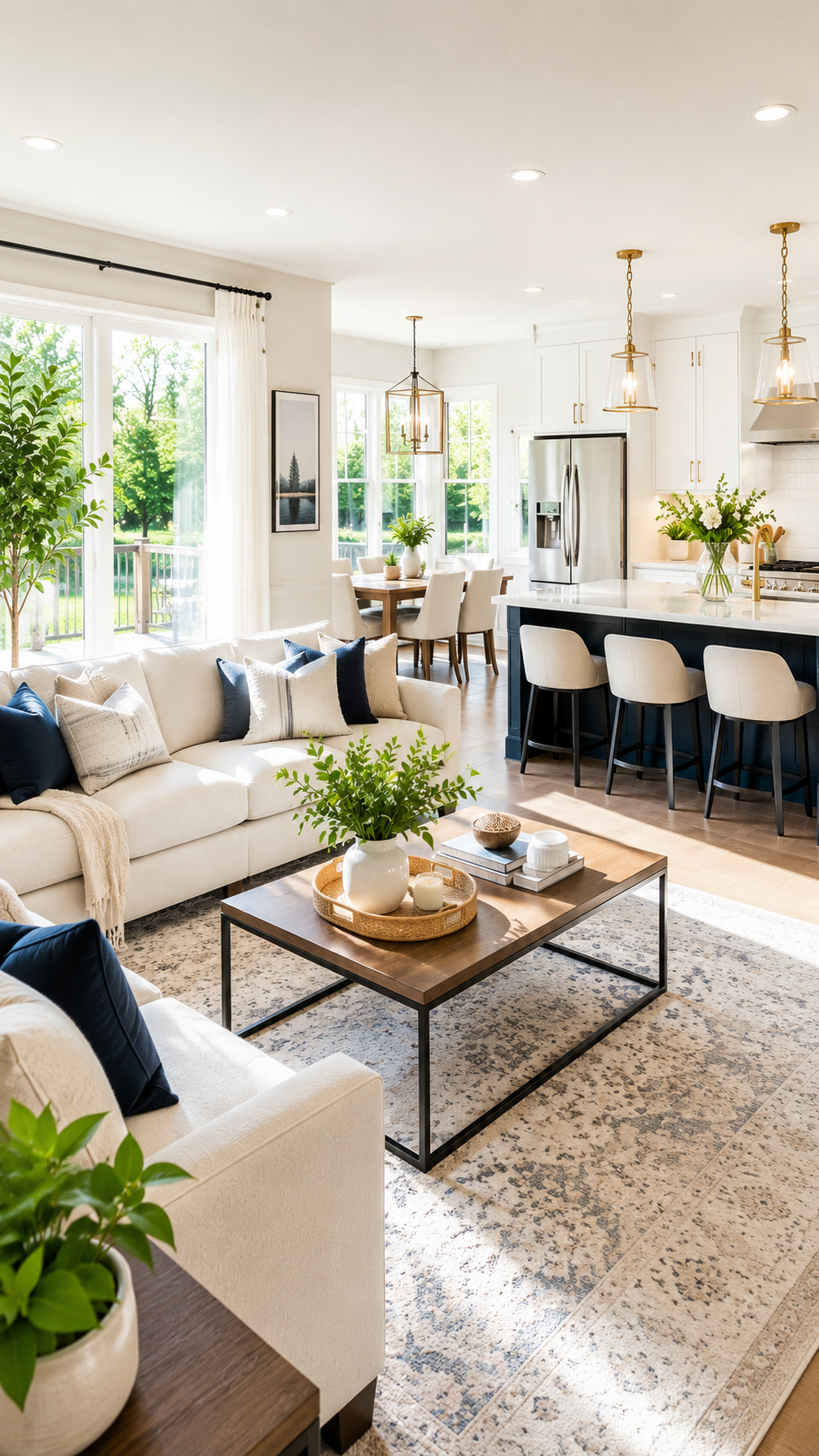 Maintained Richmond Hill home with calm kitchen and living space