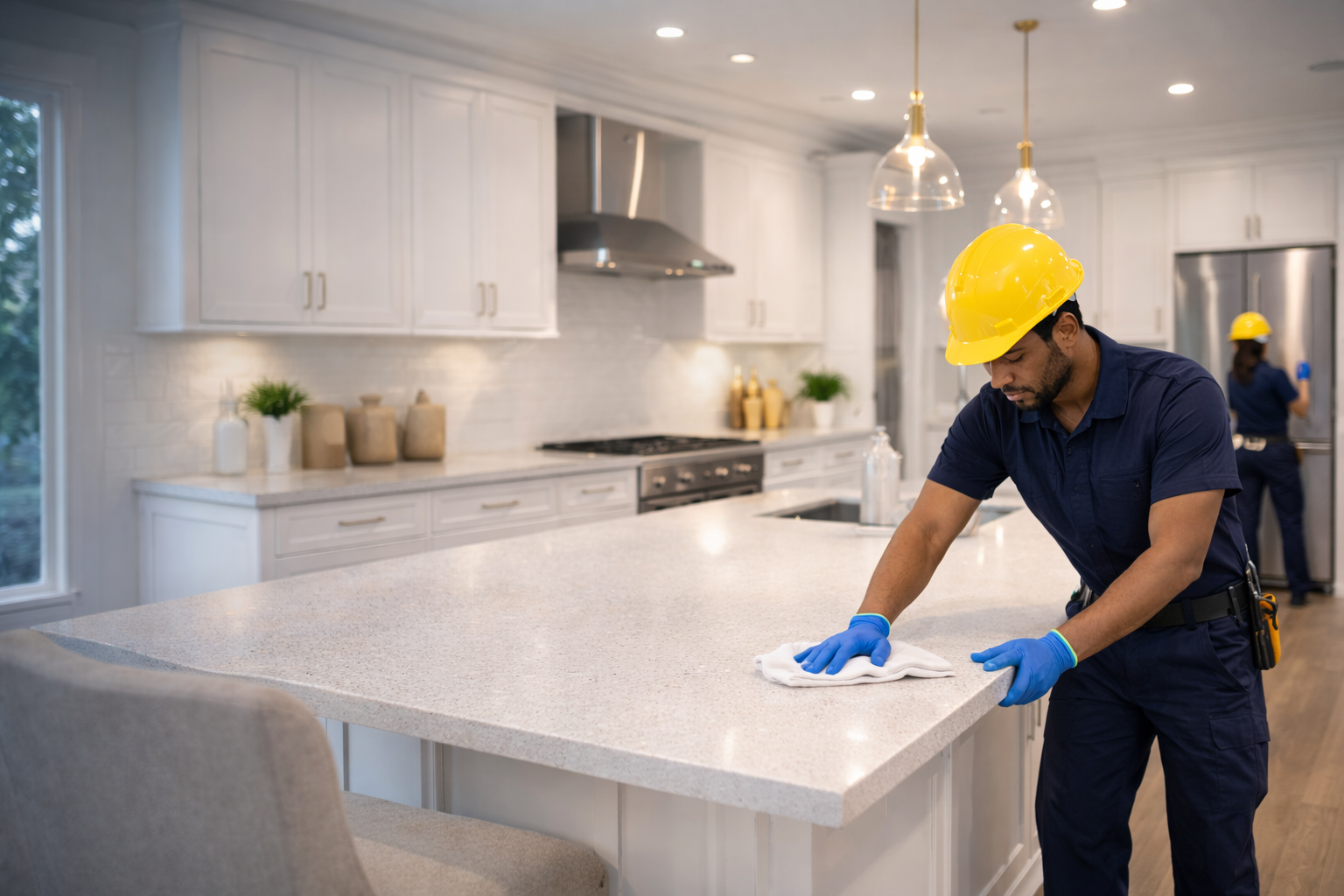 Post-renovation restoration transitioning into lifestyle-managed home