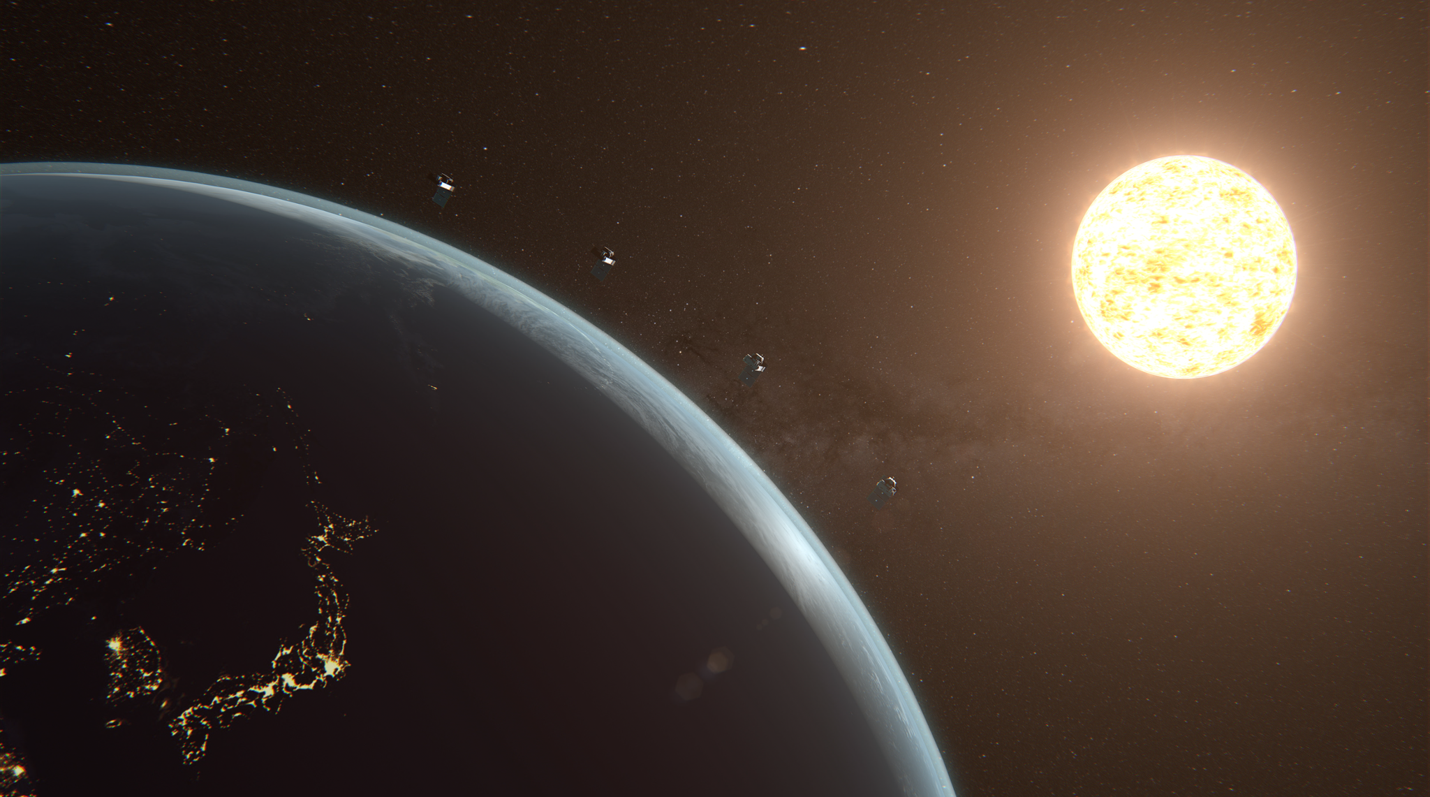 NASA PUNCH mission image of the Sun