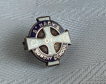 Catholic Sunday School pin