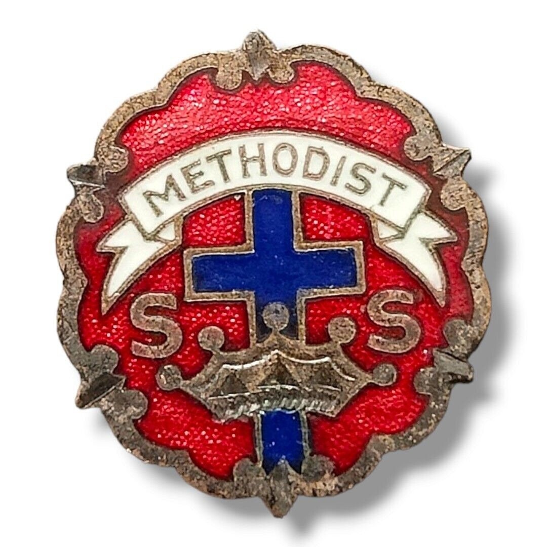 Methodist Sunday School pin