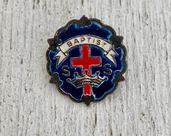 Baptist Sunday School pin