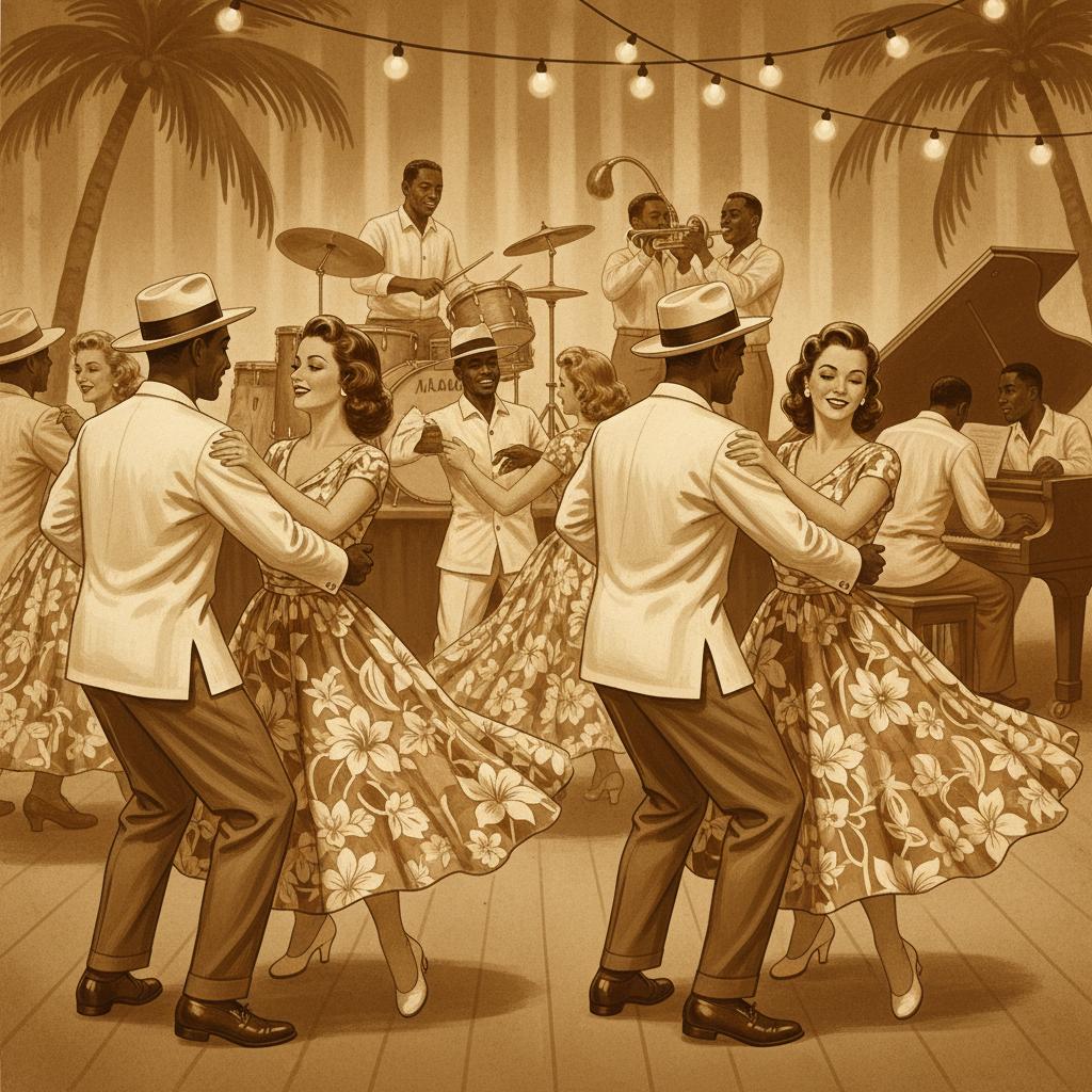 Latin Vibes Vol. 1 — 1950s Mambo & Cha-Cha vintage dance scene