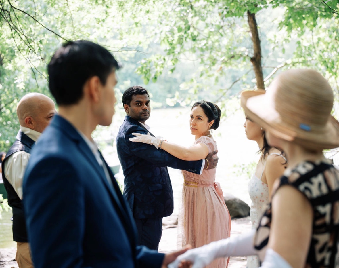 The Waltz — Real photo from Bridgerton in the Park, Central Park, June 7, 2026