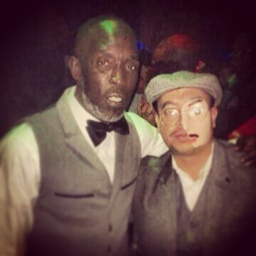 Throwback 2013 β Michael Hall and Charles at the Halloween Prohibition party β the original Gangsta Party crew β the night that started it all