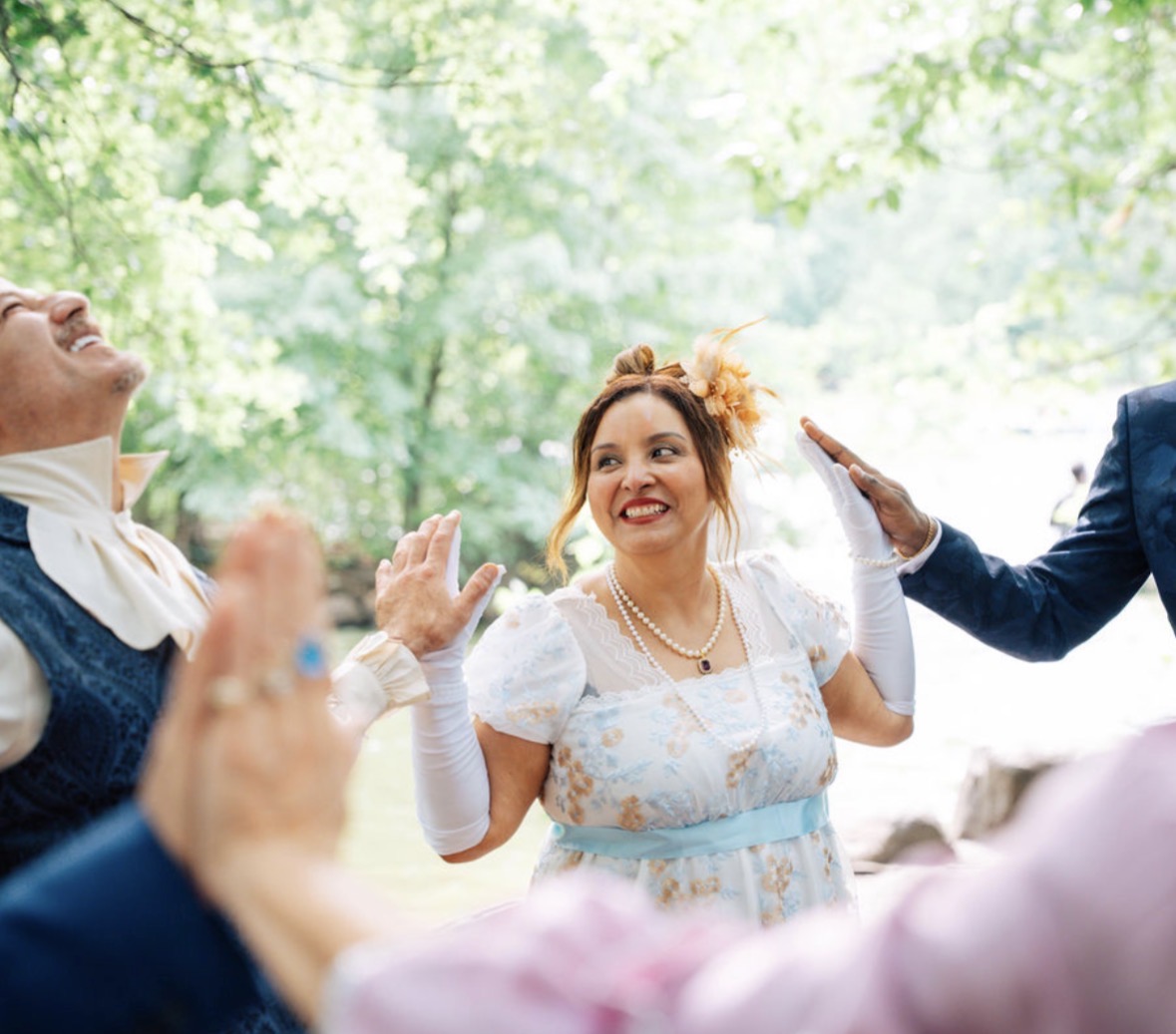 The Cotillion — Real photo from Bridgerton in the Park, Central Park, June 7, 2026