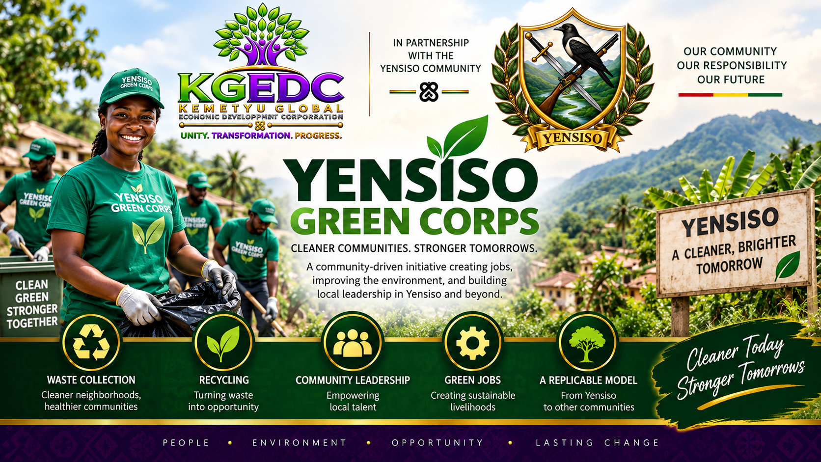 Yensiso Green Corps Initiative
