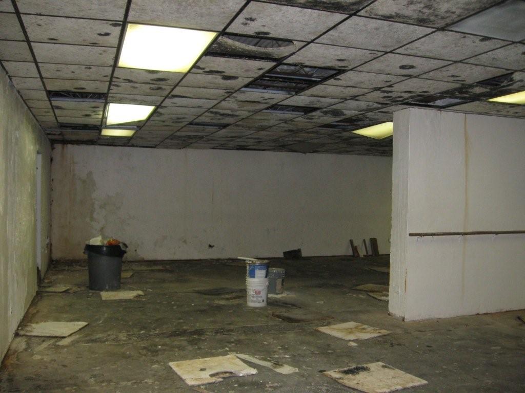 Majestic Office Center before construction - lower level