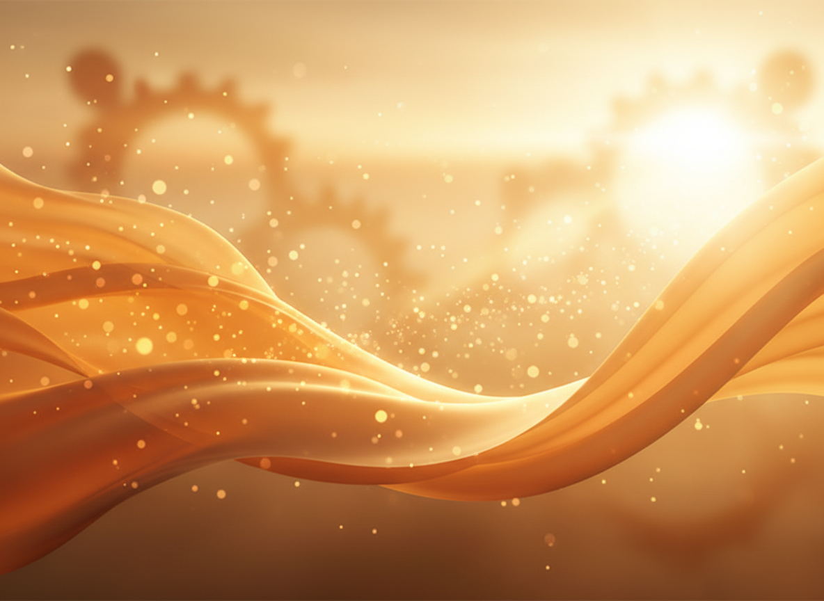 Warm golden light evoking gratitude