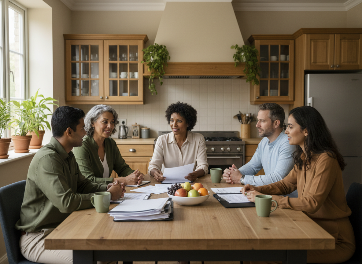 Estate planning family discussion