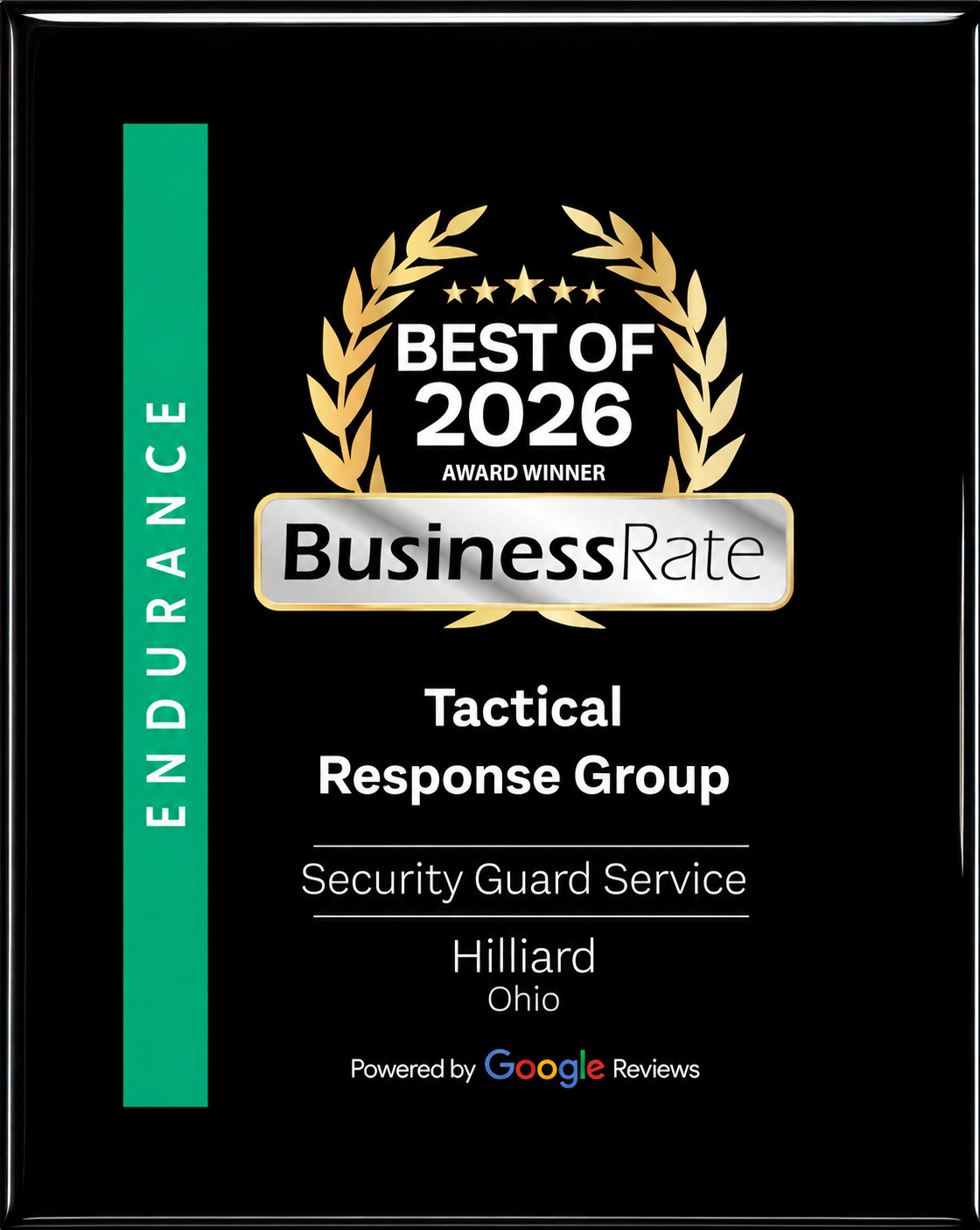 Best of 2026 Award Winner - BusinessRate - Tactical Response Group
