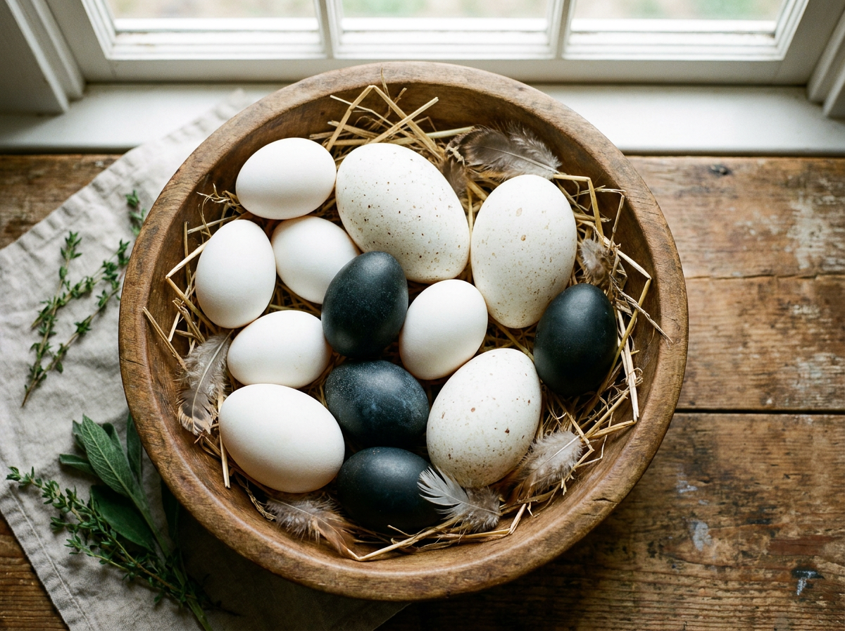 Duck & Goose Eggs
