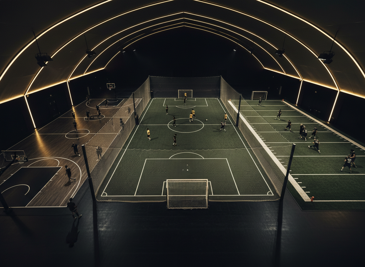 Multi-sport training facility