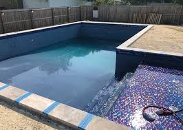 Pool Construction — Tiling & Coping