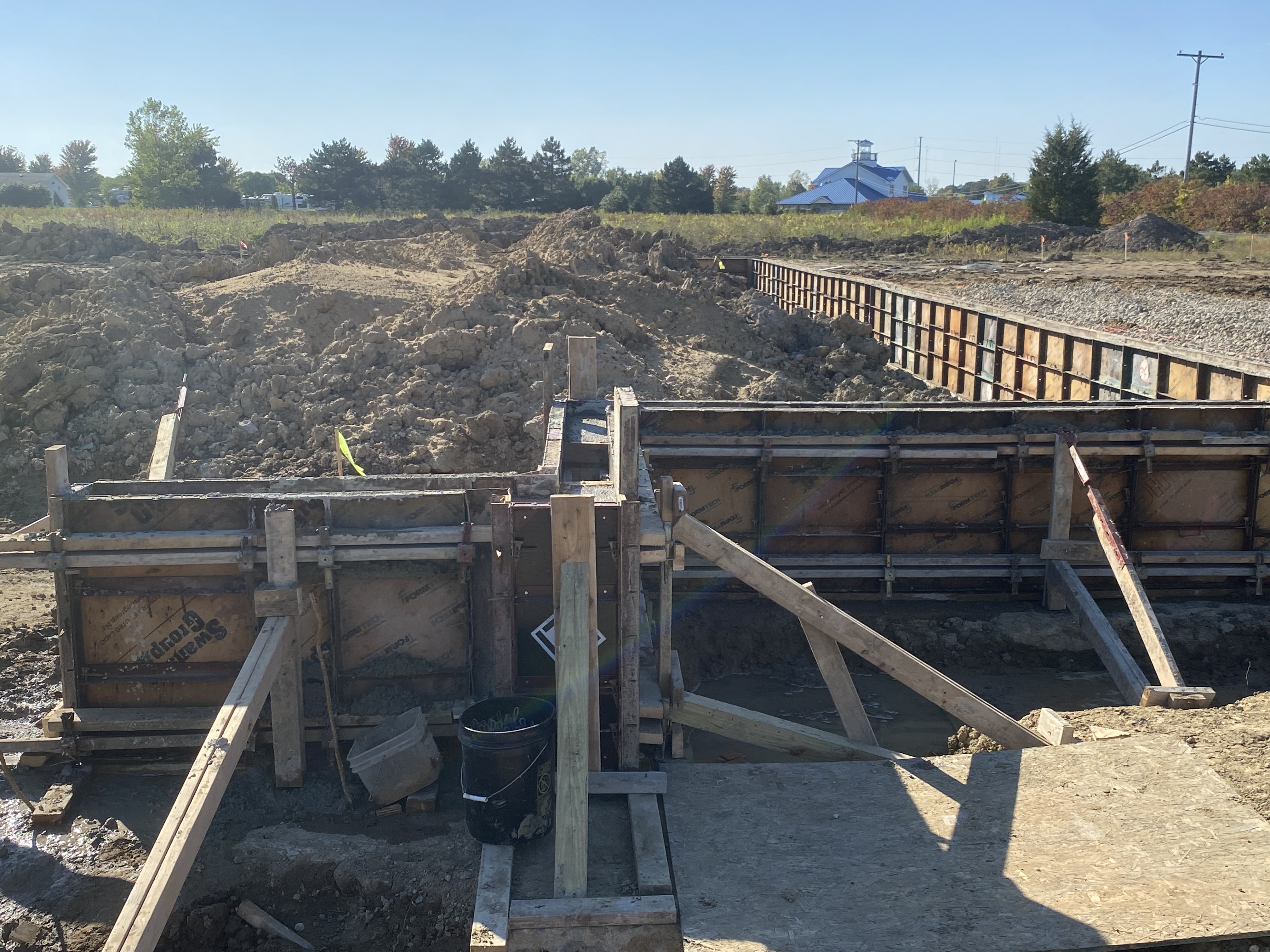 Commercial Foundation Formwork