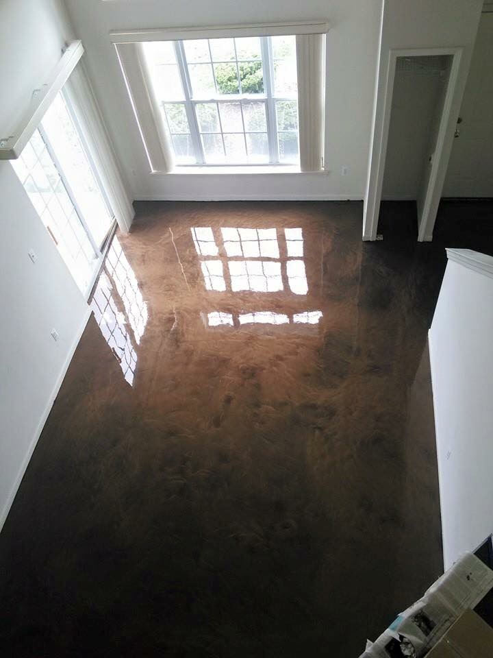 Polished Epoxy Concrete Floor — Interior