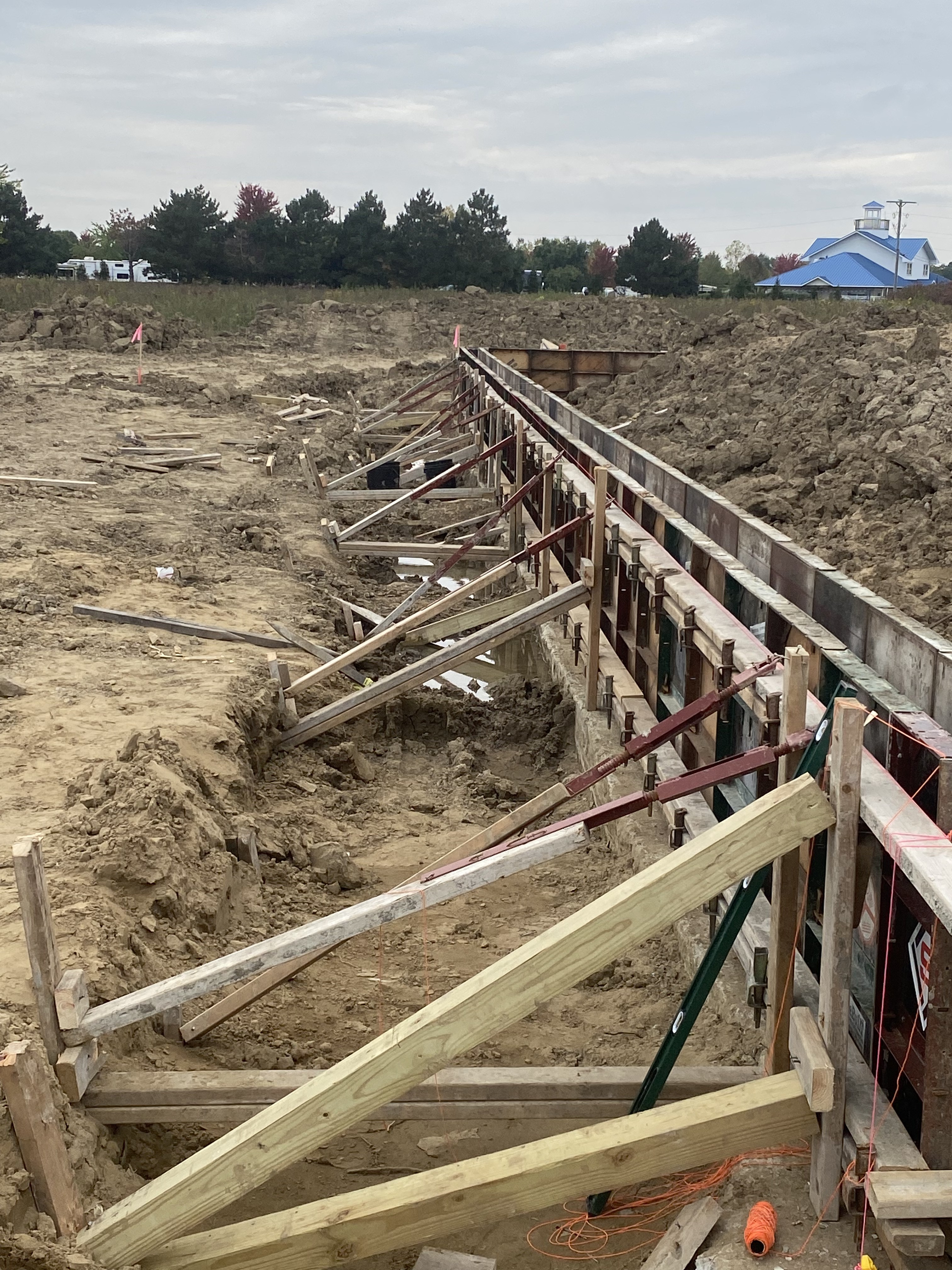 Large Commercial Wall Forms