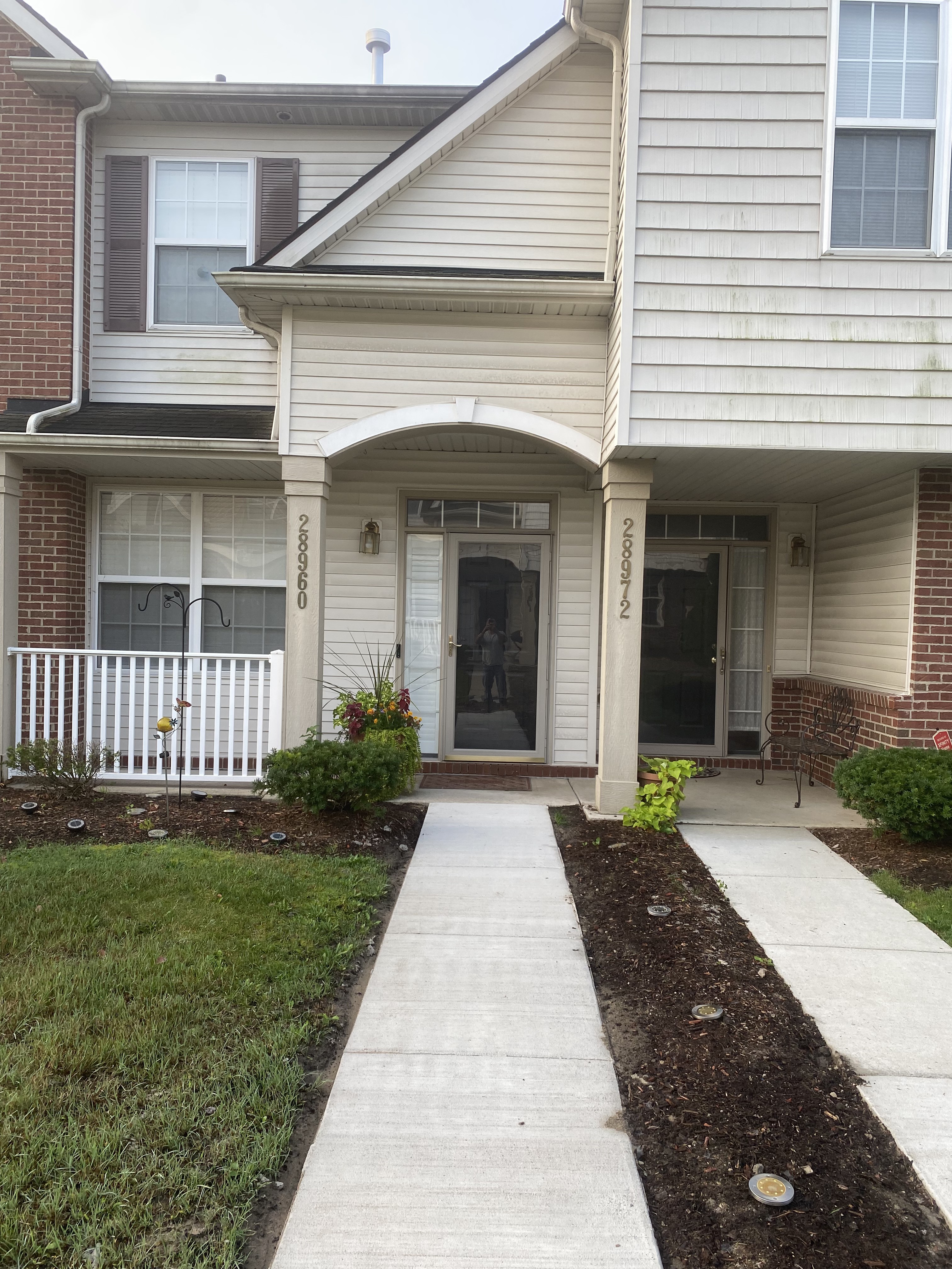 Residential Sidewalk — Before