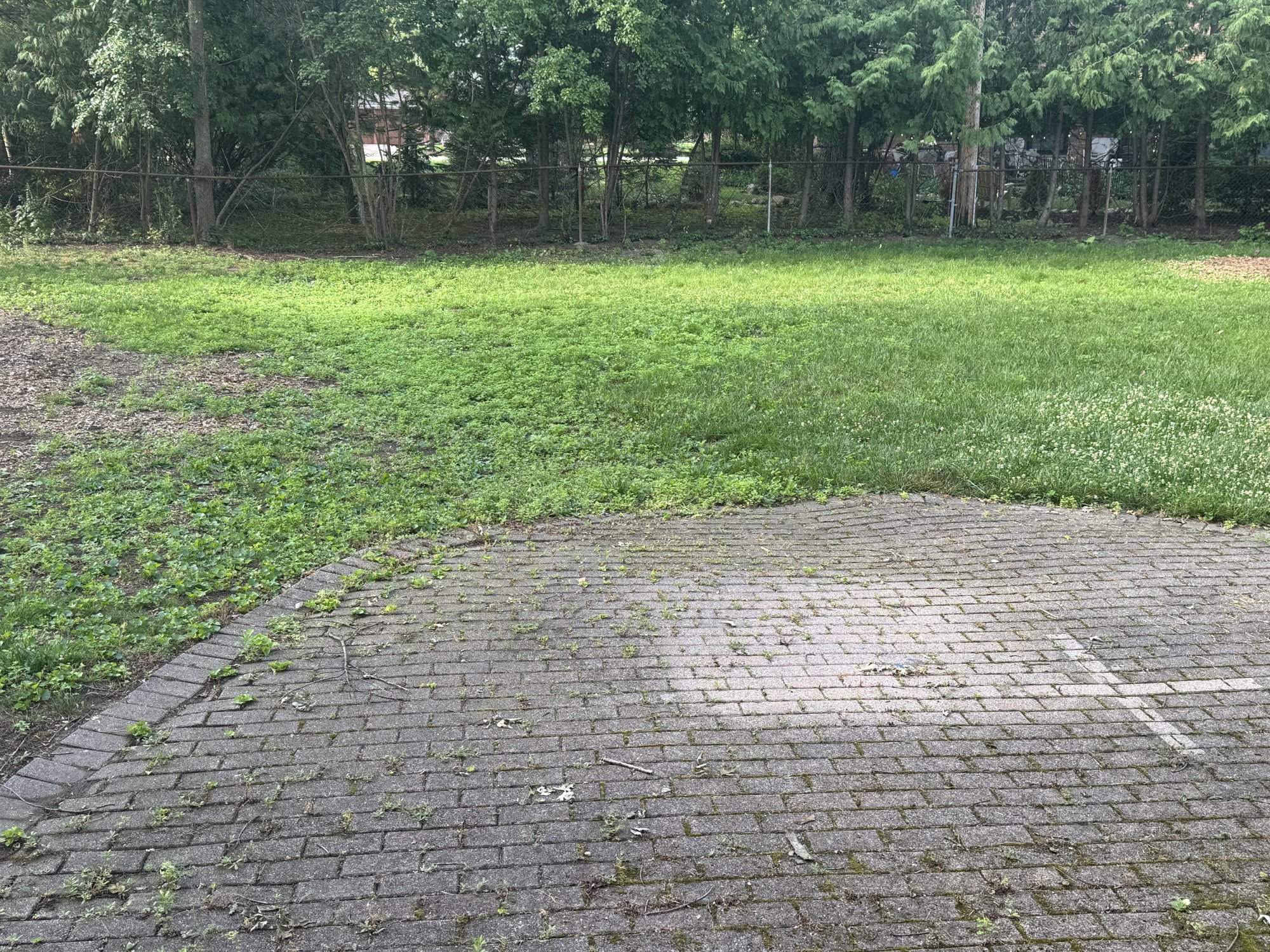 Residential Slab Project — Stage 1: Existing Paver Patio