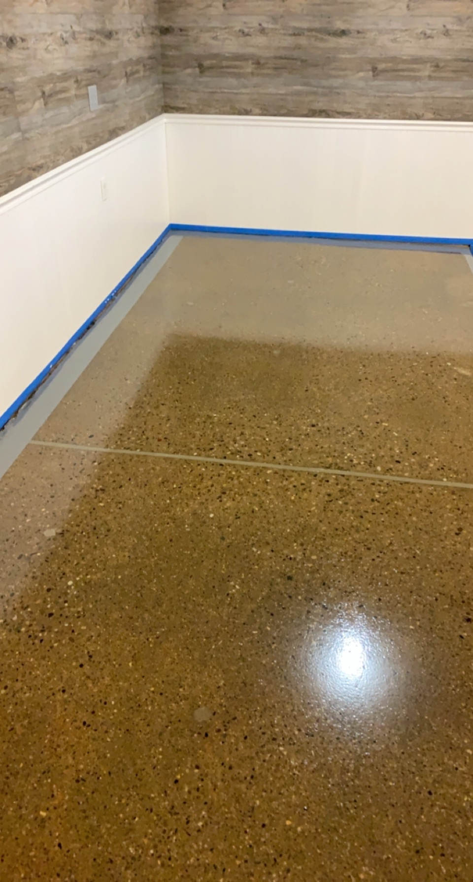 Decorative Aggregate Interior Floor