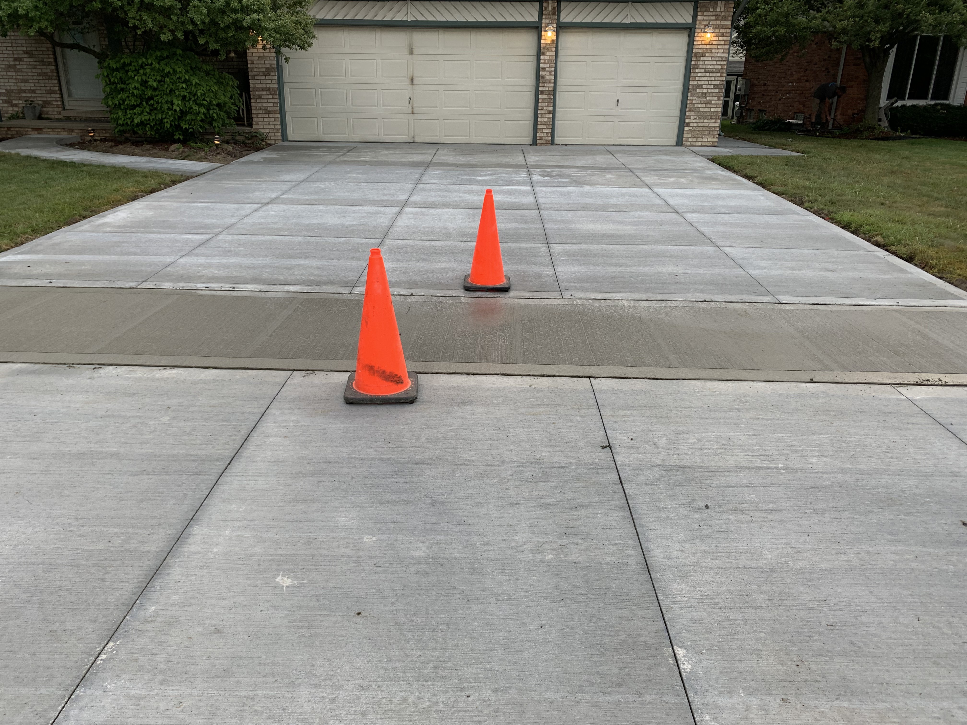 Fresh Residential Concrete Driveway