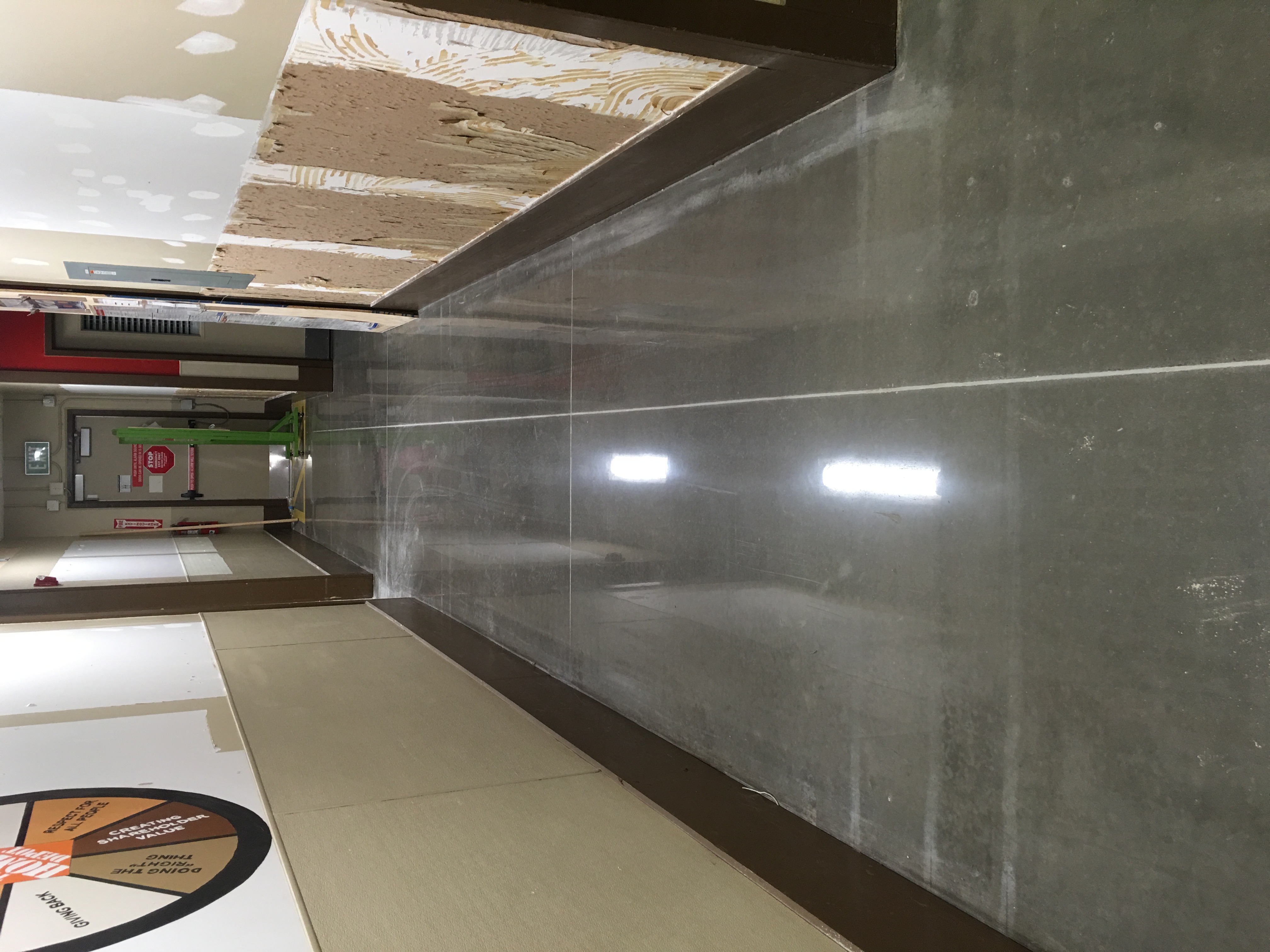 Commercial Polished Concrete — Retail