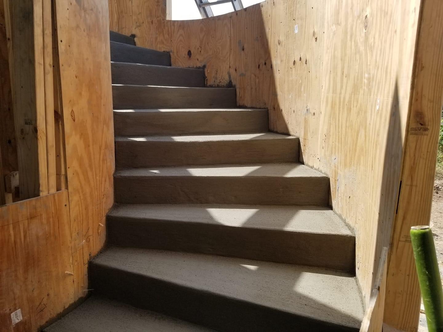 Concrete Interior Staircase