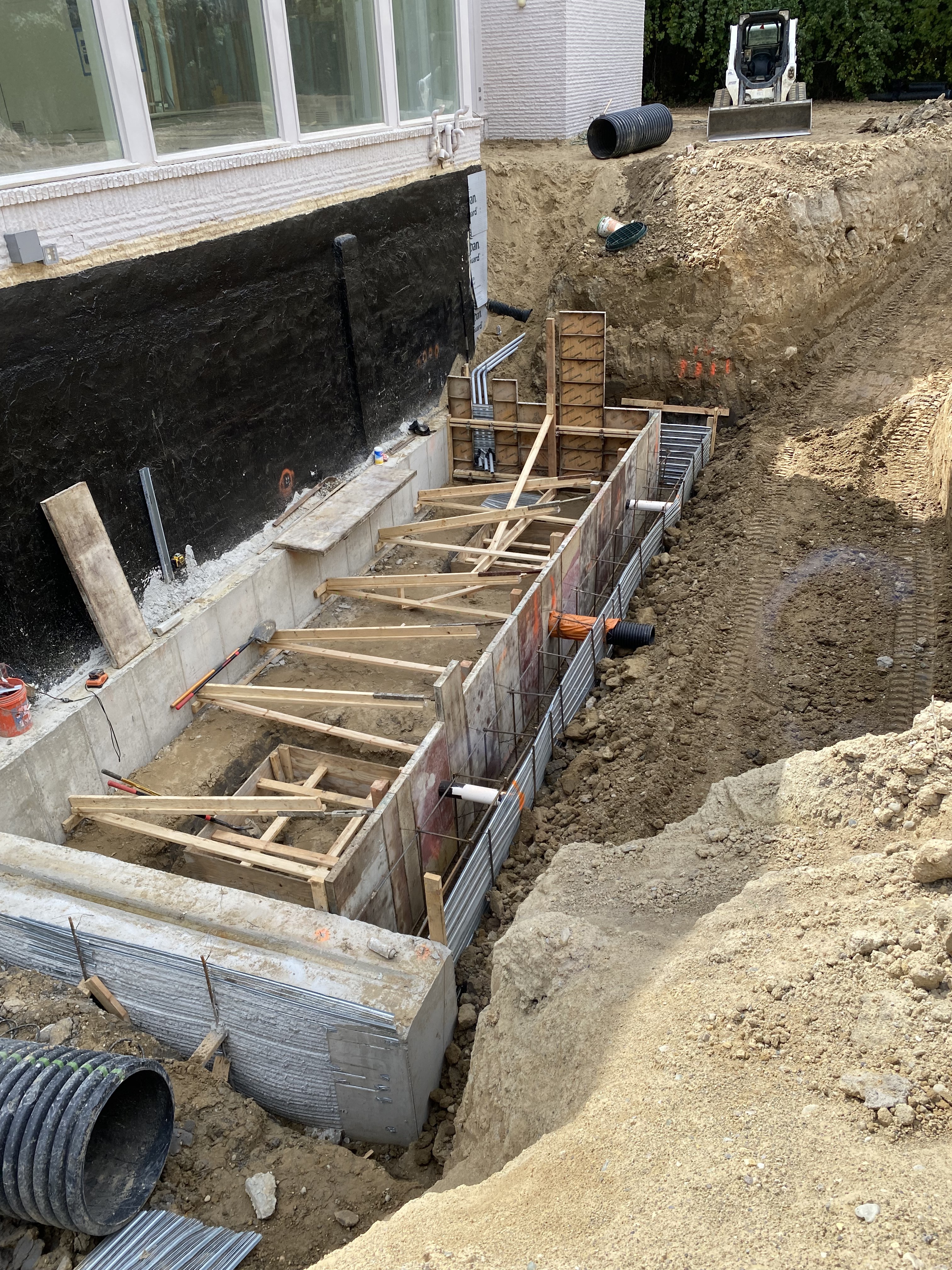 Foundation Excavation & Concrete Forms