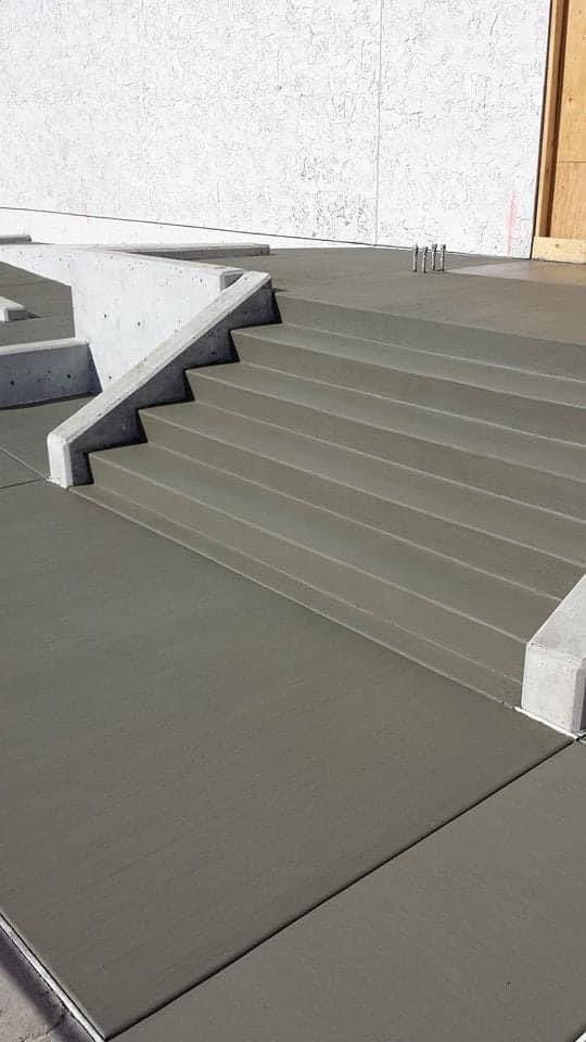 Commercial Entry Steps — Fresh Pour