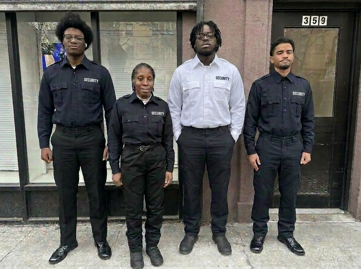 DoConnect security guard training graduates in uniform