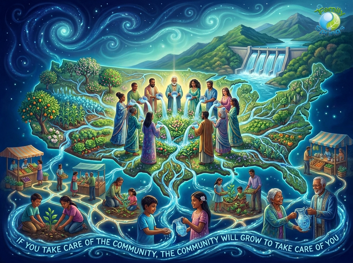 Act 3 — The Restoration — Water the Garden, Feed the Nation